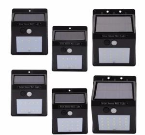 2018 hot sale LED solar induction outdoor waterproof wall light