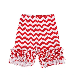 2018 hot sale wholesale girl summer clothes cotton baby girls ruffle shorts