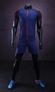 2018 Season Club Football Wear Blank/plain Soccer Uniform Soccer Jersey For Man