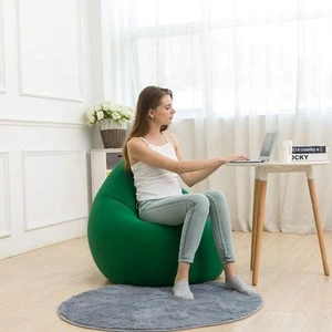 2018 Visi home furniture living room indoor elastic bean bag bean bag chair