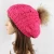 Import 2018 Wholesale fashionable ladies crochet knitted hats women berets from China