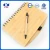 Import 2019 multipurpose bamboo notebooks with pen inside from China