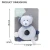 Import 2020 Baby Toys Soother Bear Plush Stuffed Toy Baby Rattle Baby Plush Toy from China