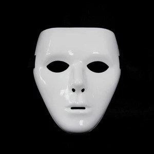 2020 good quality masquerade green PVC white men helloween party mask