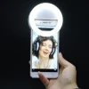 2020 Mobile phone fill ring light LED Flash makeup live stream tiktok selfie clip ring light