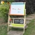Import 2020 wholesale kids wooden blackboard and easel, new design educational wooden drawing board toy for children W12B103 from China