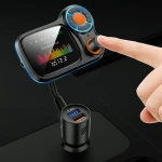 2020 Wireless Multifunctional Bluetooth Handsfree Car Kit Adapter FM Transmitter Calling Mp3 Player T831
