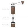 2021 Double Bearing Coffee Grinder Manual Manufacturers Hand Coffee Mill