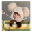 Import 2021 Fengsheng Factory Women Cute Plush Bear Winter Hats Sherpa Fleece Lined Big Pom Fluffy Ear Winter Caps Trapper Hats from China
