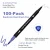 Import 2021 fineline point watercolor brush marker pen with brush and fine point tips hot selling from China