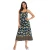 Import 2021 Floral Retro Midi Dress halter Sleeveless Backless Spaghetti Straps Beach Long Dress Bohemian from China