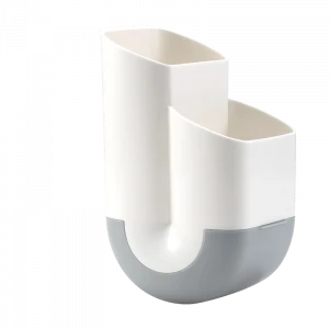 2021 new item white plastic adhesive  Spoon Fork Holder Draining chopsticks knife storage rack Kitchen utensils