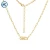 Import 2021 Newest Trendy Star Moon Paper Clip Pin Multi Layered Rhinestone Diamond Necklace Set Jewelry Women from China