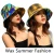 2021New Unisex Pattern Bucket Hat Beach Sun Hat Street Headwear Fisherman Outdoor C ap Men and Woman Ankara Hat Outdoors Travel