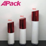 20ml 30ml 50ml self defense weapons cosmetic lotion bottles 1oz airless pump bottles