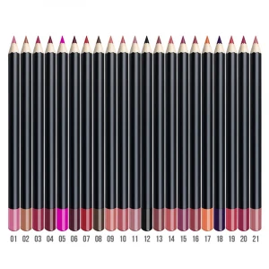 21 Colors Eyeliner Pencils 3-in-1 Eye Liner Pen Lip Liner Eyebrow Pencil  Private Lable OEM