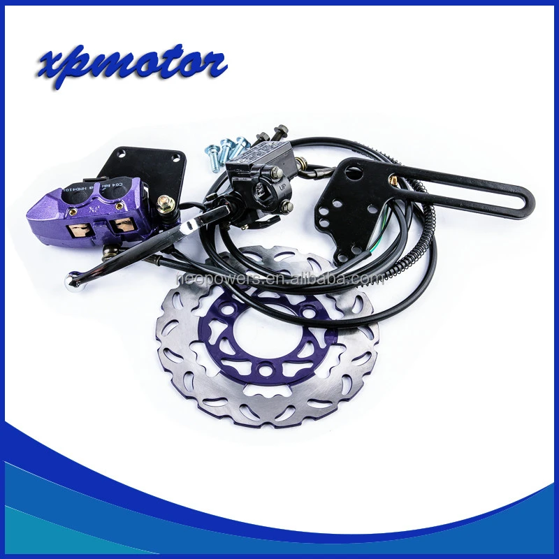 220MM Diameter Rear Wheel Disc brake caliper system for Electric scooter and electric motorcycle