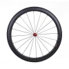 23 / 25mm Width 50mm Depth Clincher Carbon Bicycle Wheels