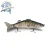 Import 230mm 119g New Design Hard Abs Plastic Lifelike Big Game Sea Fishing Simulation 4 Section Swim Bait For Seabass from China