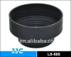 3-in-1 Collapsible Soft Rubber Lens Hood for Camera Lens with 58mm Filter Thread