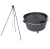 Import 3 Legged Pre-Seasoned Cast Iron Camping Flanged lid Deep Dutch Oven with metal wire handle from China