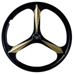 3 Spoke Bicycle Magnesium Alloy Wheel 3 spoke bicycle wheel