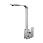 304 Stainless steel kitchen faucet high quality durable single cooling and mixer water tap