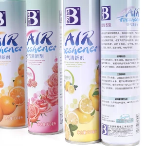 330Ml Aerosol Deodorant Air Fresh Freshener Spray Air Fragrance Used In Multi-Clock Sites