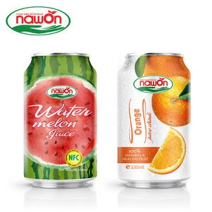 330ml NAWON Canned Private Label Original Mango Juice Maintains Blood Pressure and Cholesterol Distribution