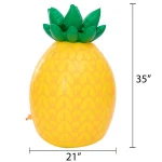 35" PVC Inflatable Pineapple Sprinkler Toy for kids Outdoor Sprinkler for Water Fun