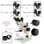Import 3.5X-90X Trinocular Stereo Zoom Optical Camera Microscope with LED Light from China