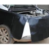 3PCS Black Car Fender Covers Protect Paintwork Magnetic Wing Cover