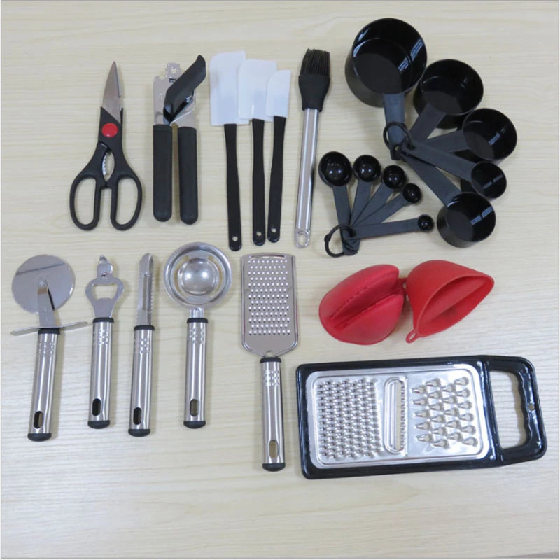 42 sets of nylon kitchenware Stainless steel kitchen gadgets kitchen accessories