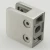 Import 45mm S size Flat Back Square Stainless Steel Glass Clamp from China