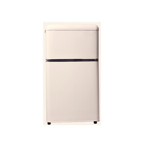 48cm  Colorful Mini Home Kitchen hotsale retro fridge refrigerators with double door mini other refrigeration equipment BCD-83LH