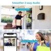 4K 4MP PTZ IP Camera 5xZoom Human Detection Video Surveillance Camera WiFi Outdoor Color Night Vision Security Protection Camera