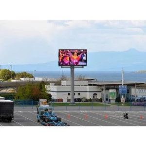 4m x 3m P10 Programmable Waterproof Double Sided Digital Outdoor Advertising LED Billboard Price in Malaysia