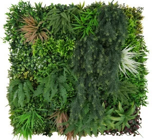 5% discount High quality natural color uv retardant vertical artificial plant wall