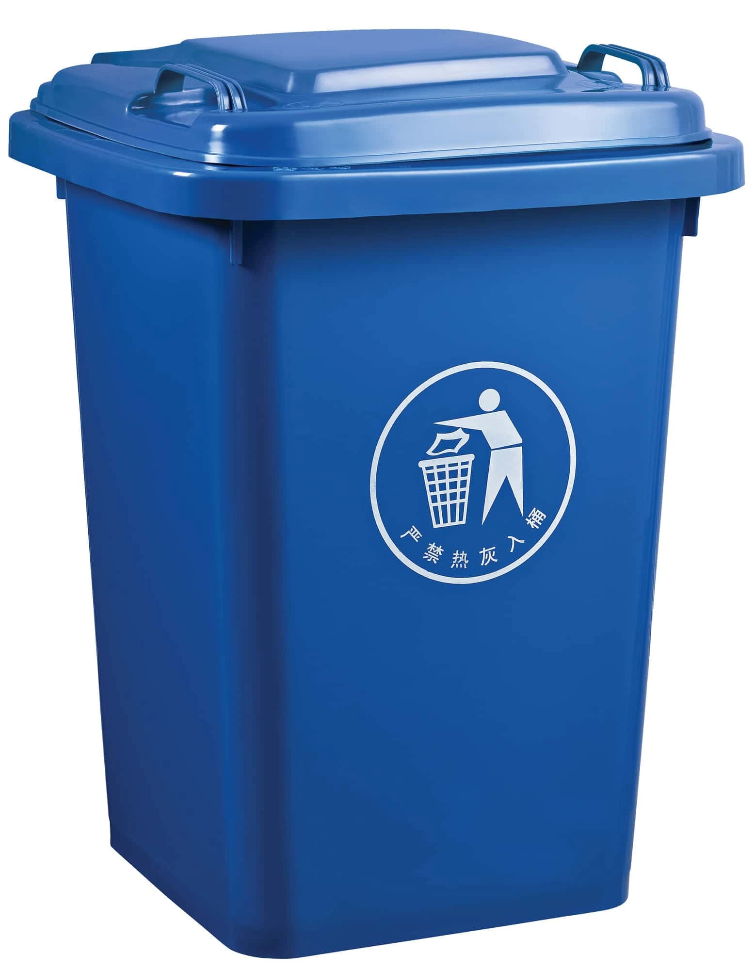 50 liter plastic dustbin 4 universal wheels mobile waste container garbage container trash can