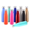 500ml vacuum water bottle stainless steel cola shape water bottle /personal sports flask