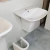 Import 5200E Chaozhou sanitary ware hand wash bathroom sink rectangular ceramic wash basin from China
