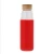 Import 550ML Good Quality Custom Logo Glass Water Bottle With Silicone Sleeve Bamboo Lid from China