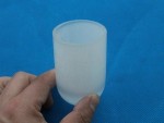 5cm to 60cm White  Milky Opaque Silica Quartz Crucible