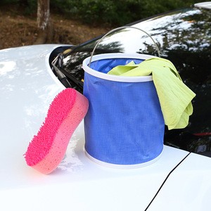 5L/10L Factory OEM Car Travel Cleaning Hiking Fishing Foldable Collapsible Silicone Bucket