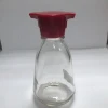 5oz 150ml Oil Vinegar Packaging Bottle Mini Sauce Bottles With Red Plastic Double Pourer Cap