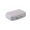 6 Compartment Portable Pocket Travel Plastic Pill Box/ Storage Case
