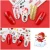 Import 6 Designs Nail Art Stickers Decals Stylish Mixed Designs Nail Decoration Tool Chinese New Year design Sticker from China