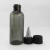 60ml 100ml 120ml pen shaped PET plastic vape e-liquid e-juice tip spout dropper bottle with twist cap for e-cigarette