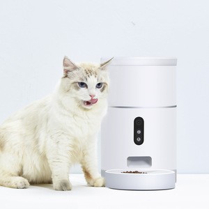 6L Large Capacity Pet Cat Dog Automatic Feeder Pet Dog Cat Food Bowl Dispenser