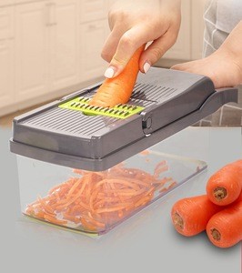 7 in 1 Food Slicer Vegetable Cutter Onion Dicer  Multi-functional Food Chopper With 7 Blades